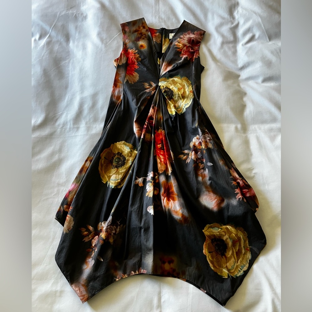 Trelise Cooper | Sleeveless Floral Print Dress - US size 4 (NZ size 8)